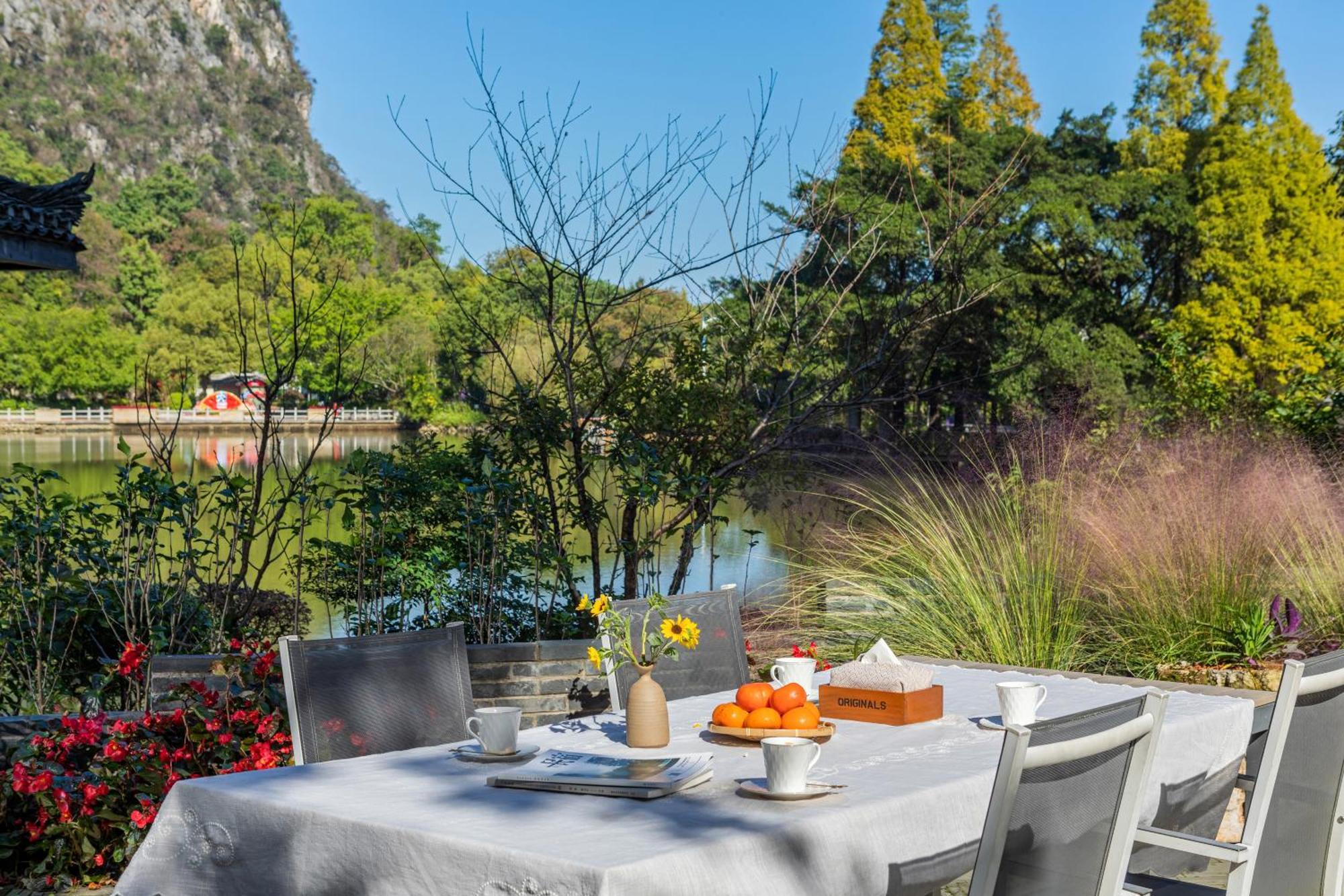 Guilin Heshe Lakeside Resort-Free Pick Up Service Stay Two Nights Экстерьер фото