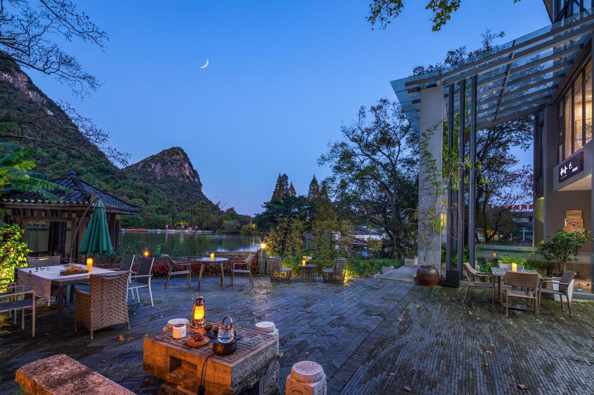 Guilin Heshe Lakeside Resort-Free Pick Up Service Stay Two Nights Экстерьер фото