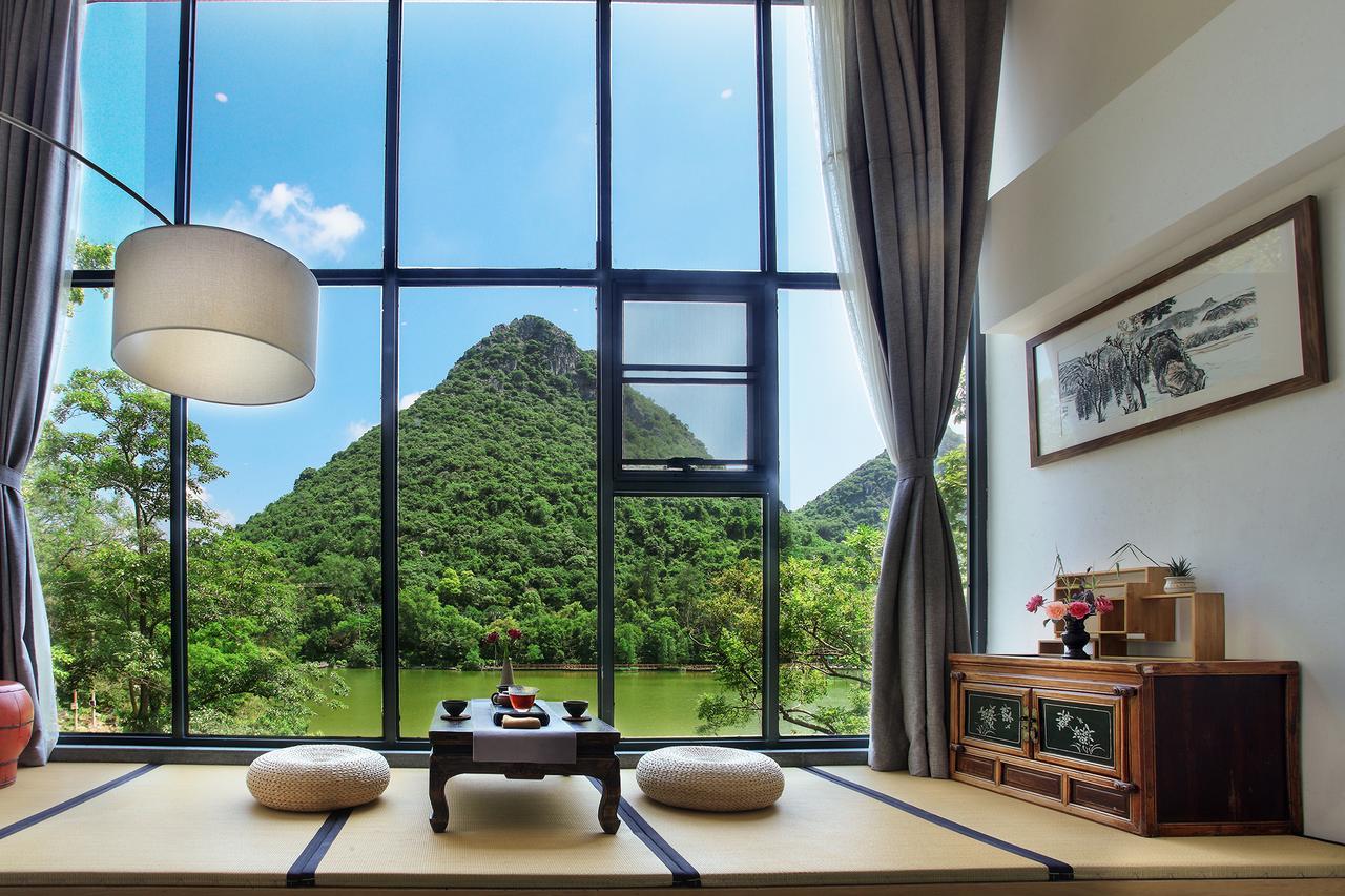 Guilin Heshe Lakeside Resort-Free Pick Up Service Stay Two Nights Экстерьер фото